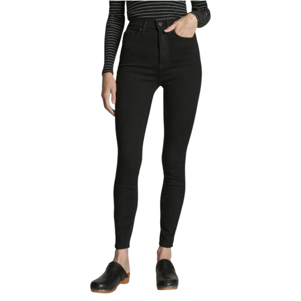 Everlane The Way High Skinny Jean Black